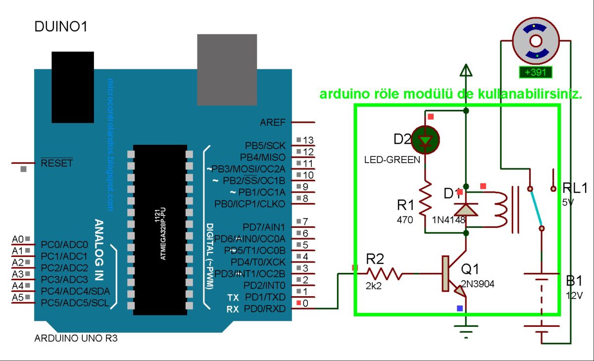 2n3904 Arduino